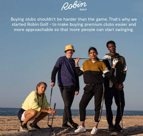 robin golf