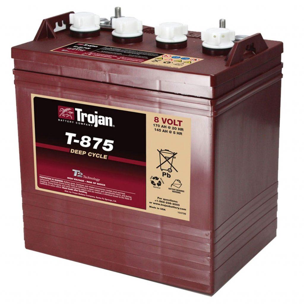 trojan golf cart battery