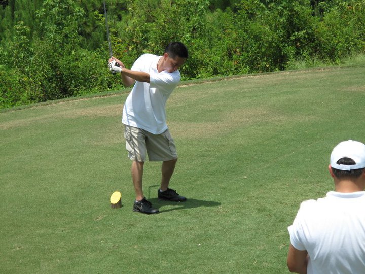 the backswing