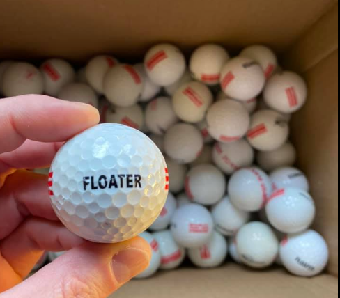 do golf balls float